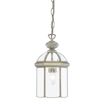 Searchlight Lanterns - hanglamp - Ø 18 x 131 cm - antiek messing