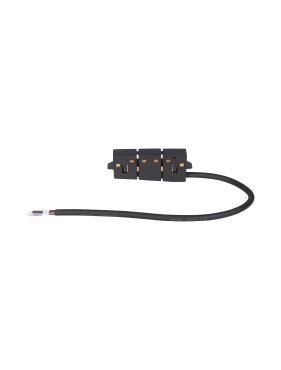 Nova Luce Breda - voedingsconnector - verbinding tussen rail en driver - zwart
