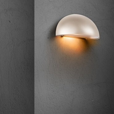 Nordlux Scorpius - buiten wandverlichting - 20 x 10 cm - IP33 - geschuurd