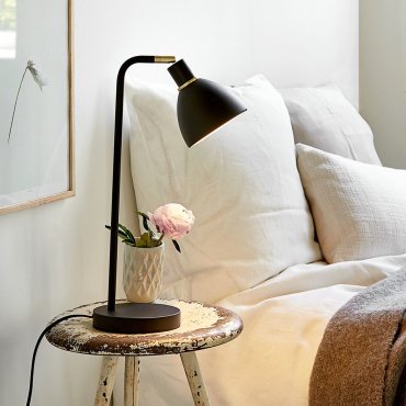 Nordlux Ray - tafellamp - 46 cm - zwart