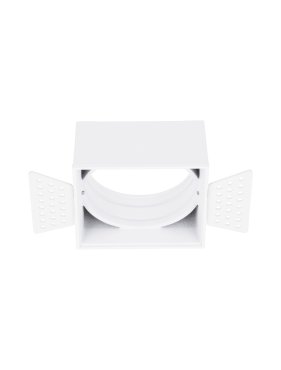 Nova Luce Wall Washer - inbouwspot voor LED-module - 7,4 x 7,4 cm - wit