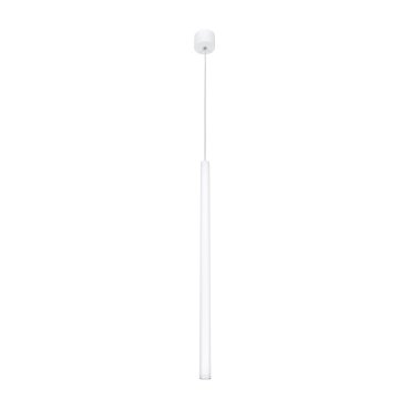 Nova Luce Ultrathin - hanglamp - Ø 2,5 x 150 cm - 3W LED incl. - wit