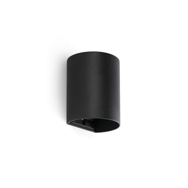 Faro Sole - wandlamp - 8 x 10 x 6,5 cm - zwart