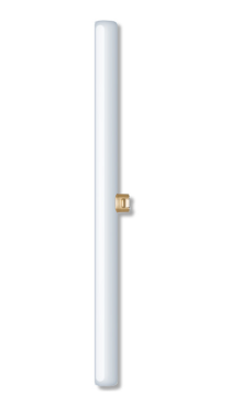 Segula LED lamp - Design Line - Ø 3 x 50 cm - S14d - 8W dimbaar - 1900K - melkglas
