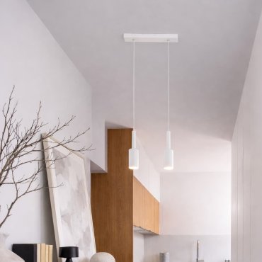 Nova Luce Joy - hanglamp - 30 x 3 x 200 cm - 14W LED incl. - zandwit