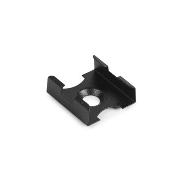KLUS 45-STN - montagebeugel - 2 x 2 x 0,8 cm - zwart