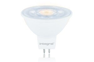 Integral LED LED-spot - Ø 5 x 4,5 cm - GU5.3 - 3,4W dimbaar - 2700K - wit