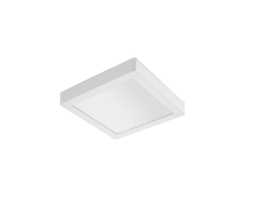Century Italia Tondo - plafondlamp - 30 x 30 x 3,2 cm - 24W LED incl. - wit