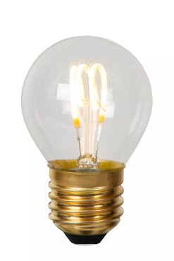 Lucide LED filament lamp - Ø 4,5 x 7,2 cm - E27 - 3W dimbaar - 2700K - transparant