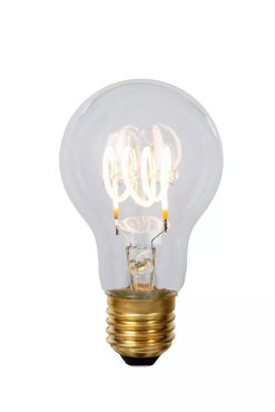 Lucide LED filament lamp - Ø 6 x 10,5 cm - E27 - 5W dimbaar - 2700K - transparant