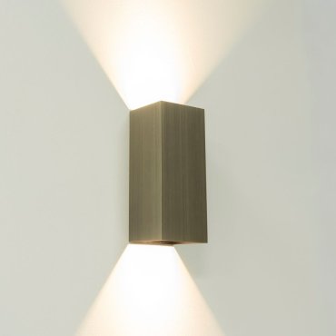 Artdelight Dante2 XL - wandlamp - 9 x 10 x 24 cm - antiek brons