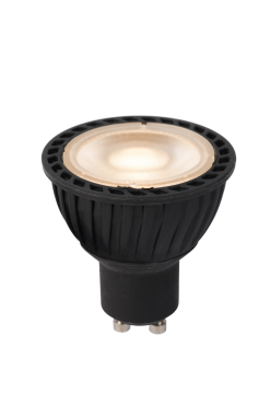 Lucide LED-spot - Ø 5 x 5,3 cm - GU10 - 5W - 3 StepDim - 2700K tot 2200K - zwart