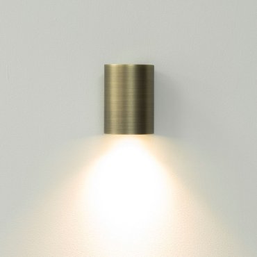 Artdelight Roulo1 - wandlamp - Ø 6,4 x 9 cm - antiek brons
