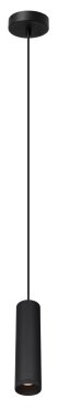 Artdelight Milano - hanglamp - Ø 6,6 x 175 cm - zwart