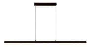 Artdelight Kondora - hanglamp - 2 x 118,5 cm x 200 cm - 30W dimbare led 2700K/3000K incl. - zwart