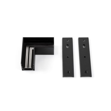 Faro Neso Slim - L opbouw connectie stuk - zwart