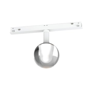 VK Lighting Eiva - magnetisch railsysteem - railspot - Ø 7,5 x 13,1 cm - 3W LED incl. - DALI dimbaar - wit