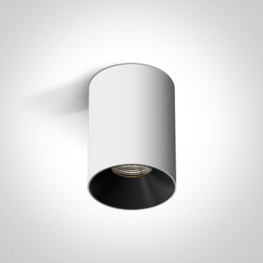 ONE Light Wall &amp; Ceiling LED - opbouwspot 1L - Ø 6 x 8 cm - 7W LED incl. - wit