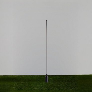 Nova Luce Dessay - tuinpaal - Ø 1,6 x 98 cm - 11W LED incl. - IP65 - zandzwart