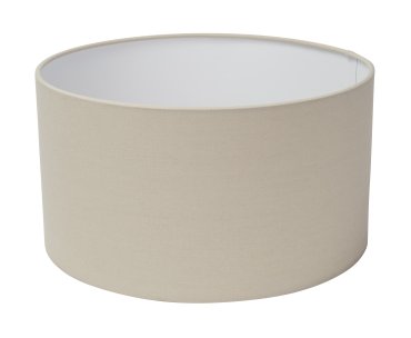 Projectlight Drum - lampenkap - Ø 30 x 16,5 cm - beige