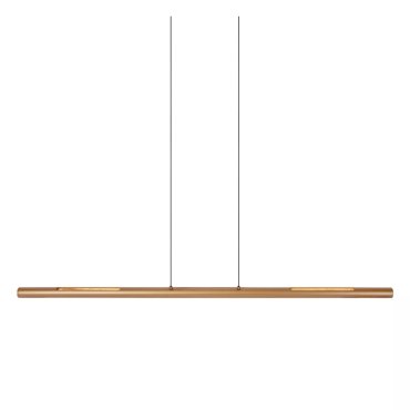 Lucide Griffith - hanglamp met touch dimmer - 140 x 8 x 205,1 cm - 32W dimbare LED incl. - brons