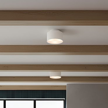 VK Lighting Eos - opbouwspot - Ø 13 x 9 cm  - wit