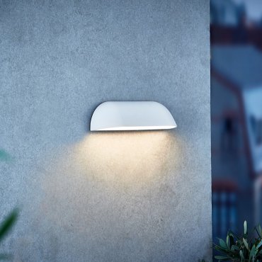 Nordlux Front - buiten wandverlichting - 26 x 6,8 cm - 8W LED incl. - IP44 - wit