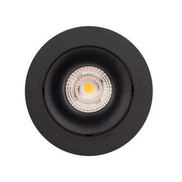 Maxlight Bellatrix Tilted voor H0112 - inbouwspot 1L - Ø 105 mm, Ø 90 mm inbouwmaat - zwart