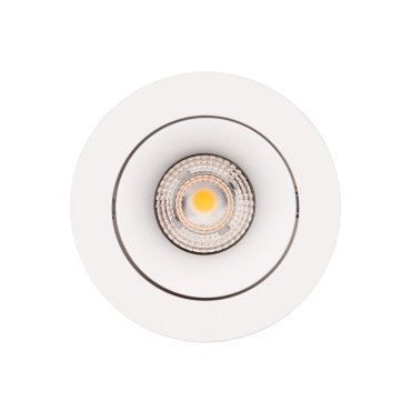 Maxlight Bellatrix Tilted voor H0112 - inbouwspot 1L - Ø 105 mm, Ø 90 mm inbouwmaat - wit