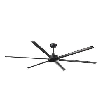 Faro Rotterdam 25 XXL - plafondventilator - Ø 250 cm - mat zwart