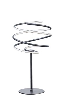 ETH Slinger - tafellamp - Ø 21,5 x 40 cm - 3 stappen dimbaar - 12W LED incl. - zwart