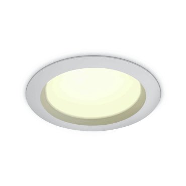 ONE Light Bathroom Downlights - inbouwspot - Ø 228 mm, Ø 210 mm inbouwmaat - 25W LED incl. - IP54 - wit - witte lichtkleur