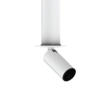 VK Lighting Coko - randloze opbouwspot met inbouwrozet - Ø 3,5 x 7,3 cm - Ø 50 mm inbouwmaat - 6W LED incl. - wit
