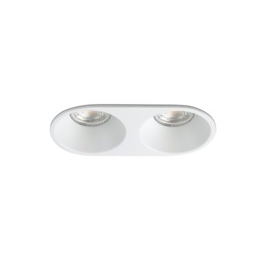 Faro Gas - inbouwspot - 176 x 86 mm, 168 x 78 mm inbouwmaat - mat wit
