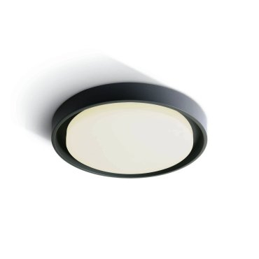 TWEEDEKANS - ONE Light Outdoor Project LED - buiten plafondverlichting - Ø 34 x 5 cm - 30W LED incl. - IP54 - antraciet
