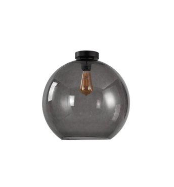 Artdelight Marino - plafondverlichting - Ø 40 x 40 cm - gerookt