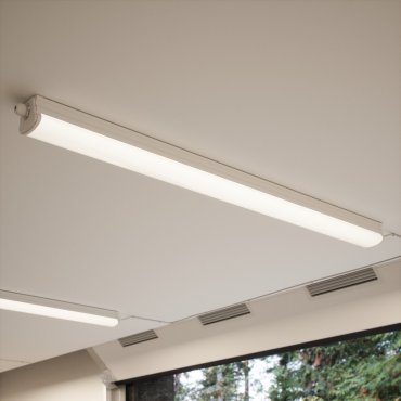 Nordlux Oakland 120 Single Batten - 123,2 cm - 22W LED incl. - IP65 - wit