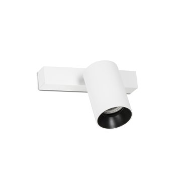 Faro Stan - opbouwspot 1L - 17,5 x 14,2 x 9,8 cm - mat wit