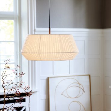 Nordlux Dicte 53 - hanglamp - Ø 53 x 29 cm - wit