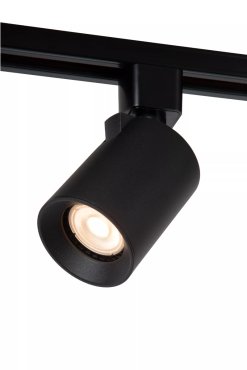 Lucide Track Nigel Railspot - 1-fase Railsysteem - Ø 6,5 x 12,5 cm - Zwart