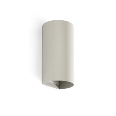 Faro Sole 2L - wandlamp - 8 x 15,5 x 6,5 cm - grijs
