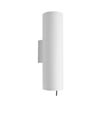 Maxlight Laxer - opbouw wandlamp - Ø 7 x 9 x 25,5 cm - wit en zwart