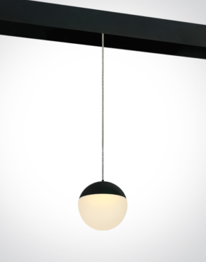 ONE Light magnetisch railsysteem MINI, MIDI &amp; MAXI - hanglamp - Ø 9,3 x 150 cm - 10W LED incl. - zwart