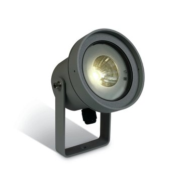 ONE Light Garden Round - grondspot op piek - Ø 11,5 x 20,5 cm - 9W LED incl. - IP65 - antraciet