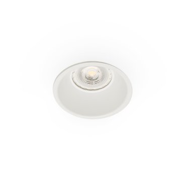 Faro Gas - inbouwspot - Ø 85 mm, Ø 76 mm inbouwmaat - mat wit