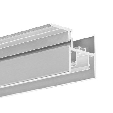 KLUS FOLED-SUF - inbouw LED profiel voor spanplafonds - 2,69 cm vensterbreedte - aluminium