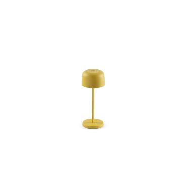 Faro Mavis - draagbare lamp - Ø 7,5 x 20 cm - 2W LED incl. - IP54 - geel