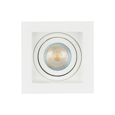 Projectlight Bloq - inbouwspot - 100 x 100 mm, 92 x 92 mm inbouwmaat - wit