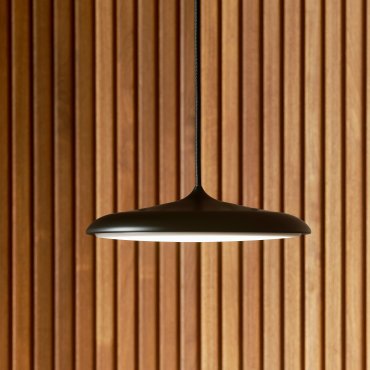 Design for the People Artist 25 - hanglamp - Ø 25 x 306 cm - 14W dimbare LED incl. - zwart