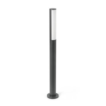 Faro Beret 2 - tuinpaal - Ø 6,5 x 90 cm - 8W LED incl. - IP54 - antraciet
